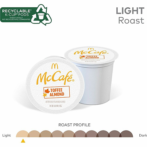 McCafe K-Cup Toffee Almond Coffee (9189)