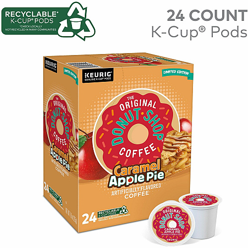 The Original Donut Shop K-Cup Caramel Apple Pie Coffee (8101)