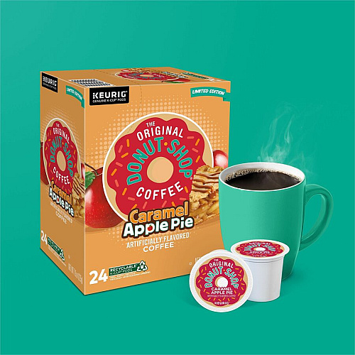 The Original Donut Shop K-Cup Caramel Apple Pie Coffee (8101)