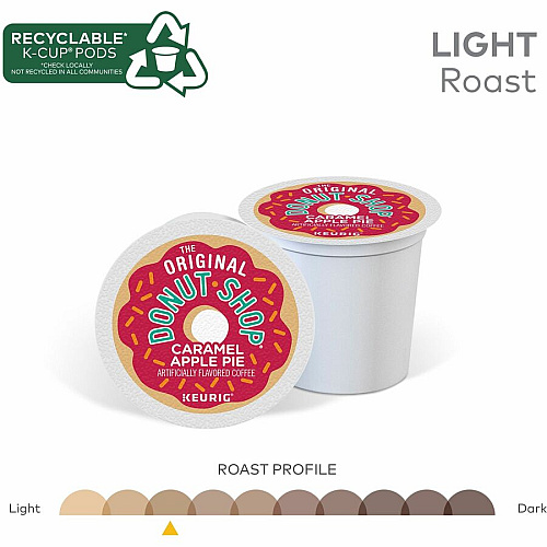 The Original Donut Shop K-Cup Caramel Apple Pie Coffee (8101)