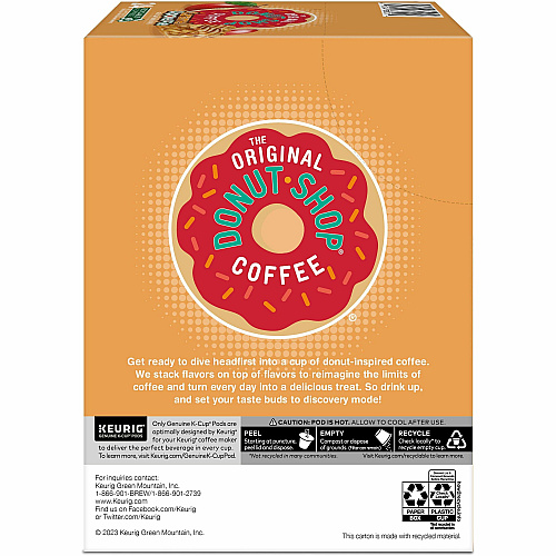 The Original Donut Shop K-Cup Caramel Apple Pie Coffee (8101)
