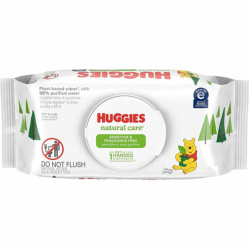 Huggies Natural Care Sensitive Baby Wipes (31803)