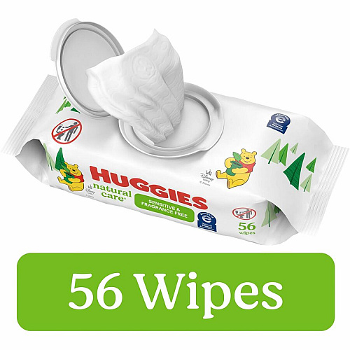 Huggies Natural Care Sensitive Baby Wipes (31803)