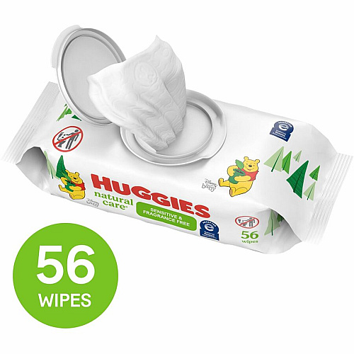 Huggies Natural Care Sensitive Baby Wipes (31803)