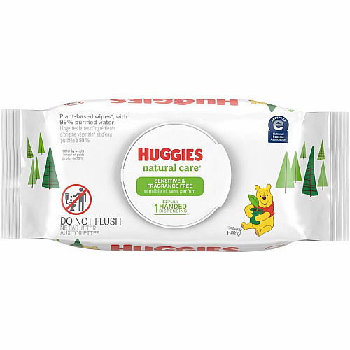 Huggies Natural Care Sensitive Baby Wipes (31803)