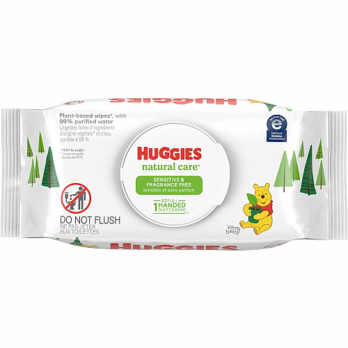 Huggies Natural Care Sensitive Baby Wipes (31803)