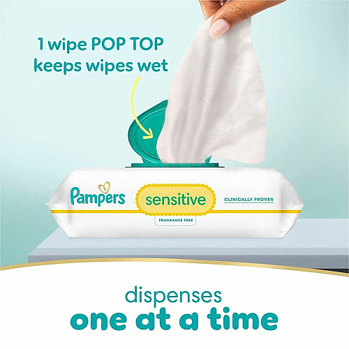 Pampers Baby Wipes Sensitive (87076)