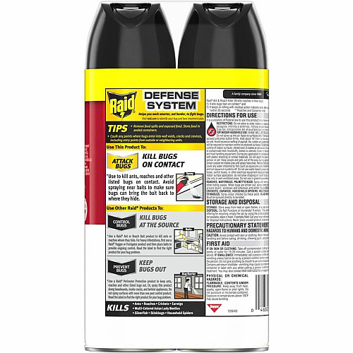 Raid Ant & Roach Killer Spray (386225CT)