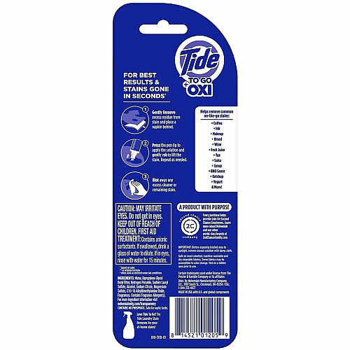 Tide To Go Stain Remover Pen (01205)