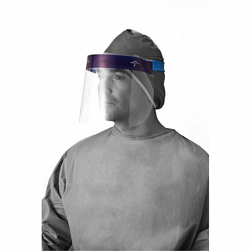 Medline Disposable Full-Length Face Shields (NONFS300CT)