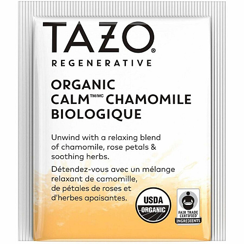 Tazo Regenerative Organic Calm Chamomile (00354)