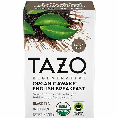 Tazo Regenerative Organic Awake English Breakfast Black Tea Bag (00303)