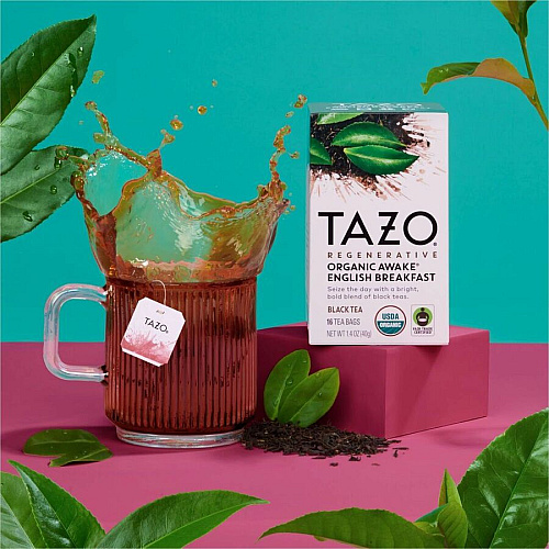 Tazo Regenerative Organic Awake English Breakfast Black Tea Bag (00303)