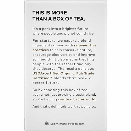 Tazo Regenerative Organic Awake English Breakfast Black Tea Bag (00303)