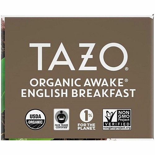 Tazo Regenerative Organic Awake English Breakfast Black Tea Bag (00303)
