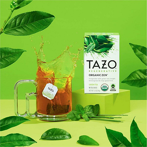 Tazo Regenerative Organic Zen Green Tea Bag (00309)