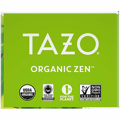 Tazo Regenerative Organic Zen Green Tea Bag (00309)