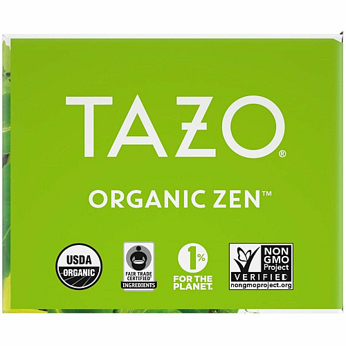 Tazo Regenerative Organic Zen Green Tea Bag (00309)