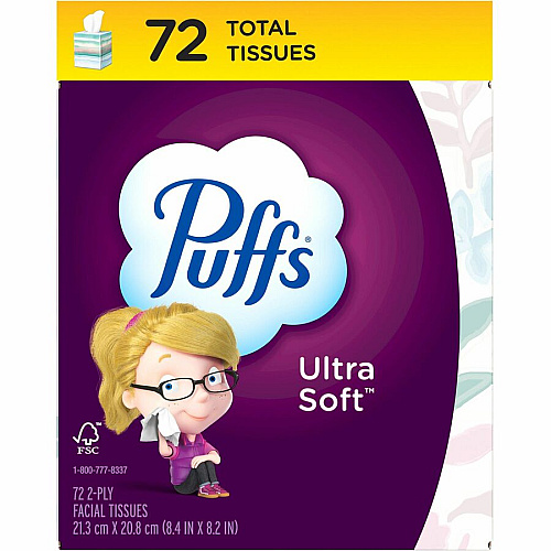 Puffs Ultra Soft Facial Tissue (97788)