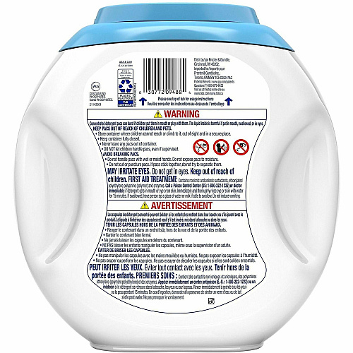 Tide Free & Gentle Laundry Detergent (09488)