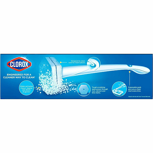 Clorox ToiletWand Toilet Cleaning and Disinfecting Scrubbing Pads Refills (31049)