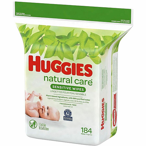 Huggies Natural Care Sensitive Baby Wipes (31816)