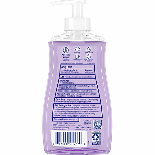 Dial Antibacterial Defense Liquid Hand Soap (20934CT)