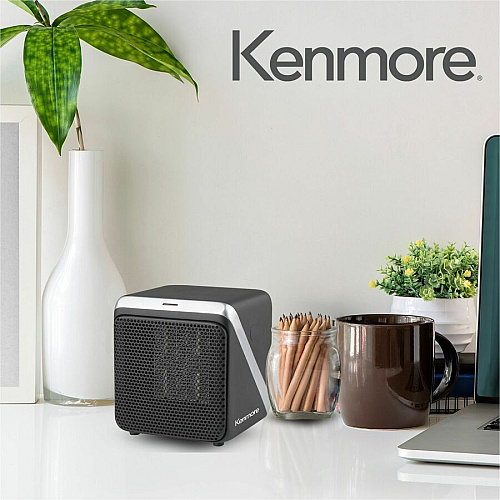 Kenmore 5" Personal Cube Heater (KM65001BK)