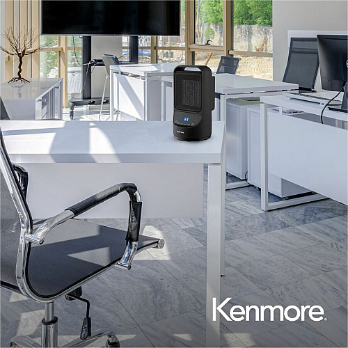 Kenmore 11-1/2" Portable Ceramic Heater (KM65015BK)