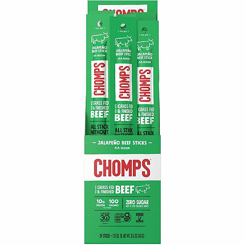 Chomps Jalapeno Beef Snack Sticks (CJ24)