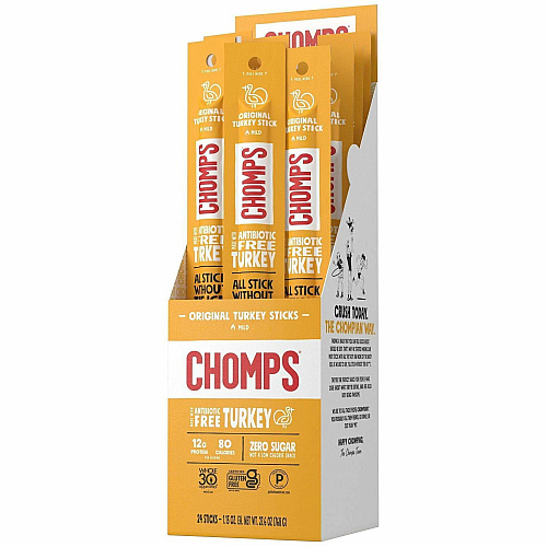 Chomps Original Turkey Snack Sticks (CTOTJ24)