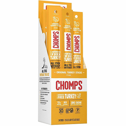 Chomps Original Turkey Snack Sticks (CTOTJ24)