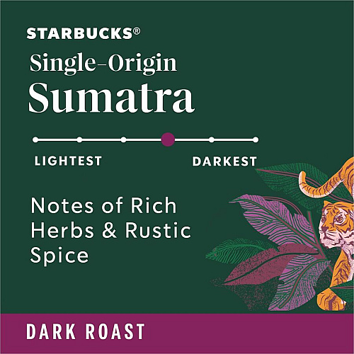 Starbucks K-Cup Sumatra Coffee (91281)