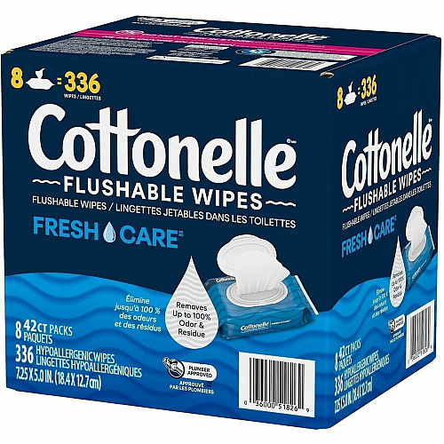 Cottonelle FreshCare Flush Wipes (51826)