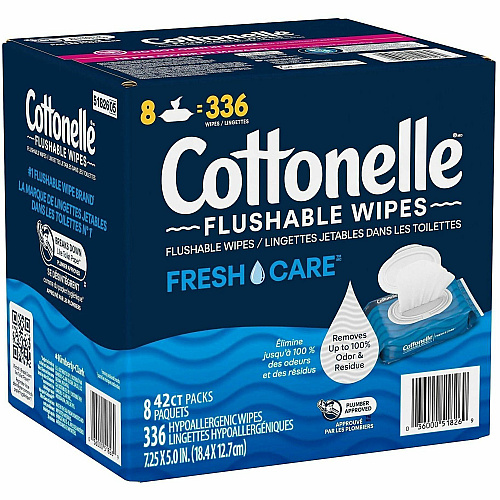 Cottonelle FreshCare Flush Wipes (51826)