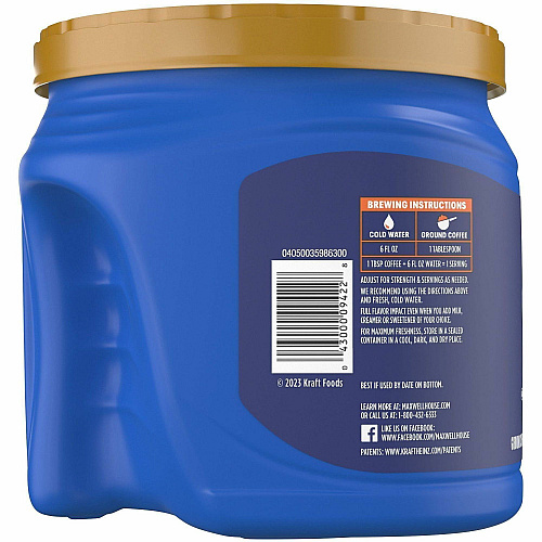 Maxwell House Ground Coffee Brew Pack (09422PL)