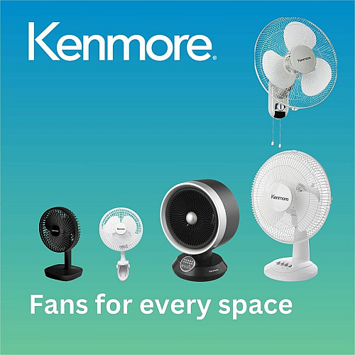 Kenmore 12" Desk Fan (KM60007WH)