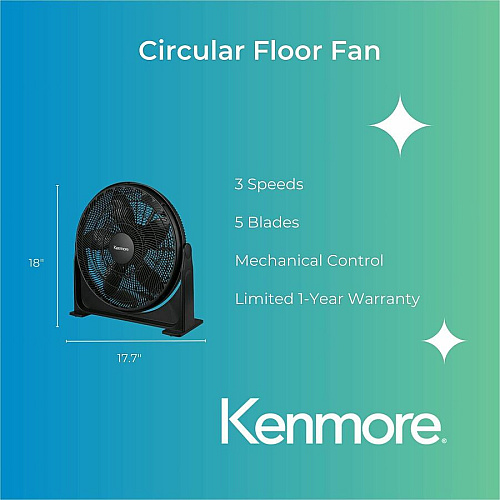 Kenmore 20" Circular Fan (KM60049BK)