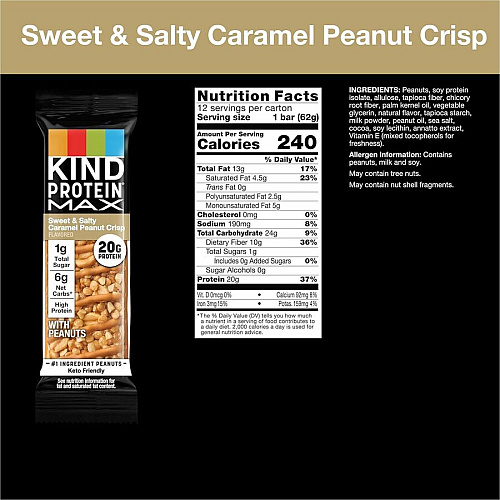 KIND Protein MAX Snack Bars (43475)