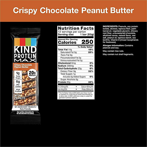 KIND Protein MAX Snack Bars (43470)