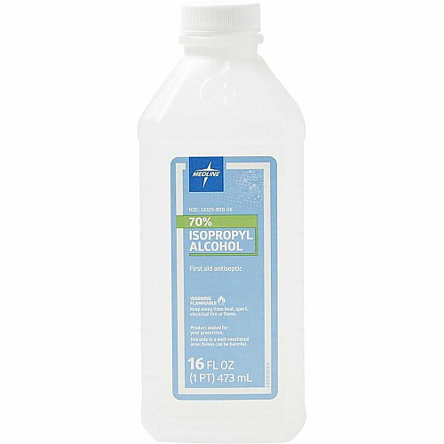 Medline Isopropyl Rubbing Alcohol (MDS098003ZCT)