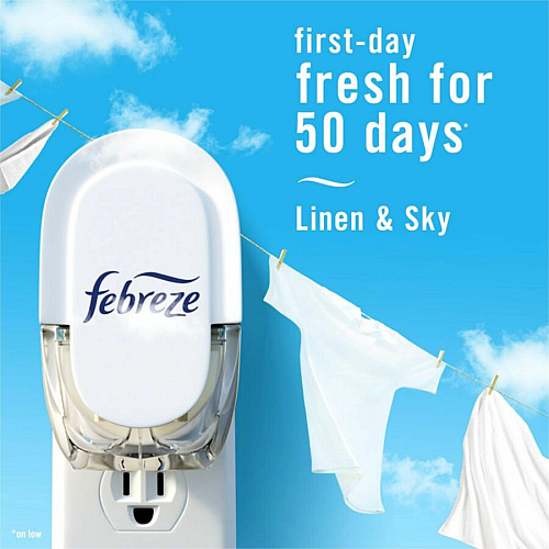 Febreze Plug Linen/Sky Oil Refill (13846)