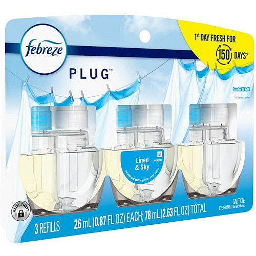 Febreze Plug Linen/Sky Oil Refill (13846)