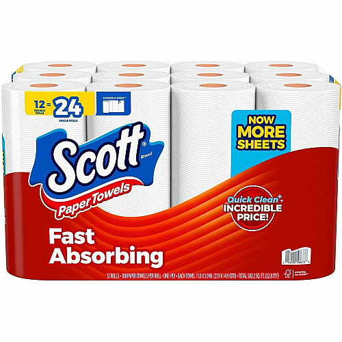 Scott Choose-A-Sheet Paper Towels (56672)