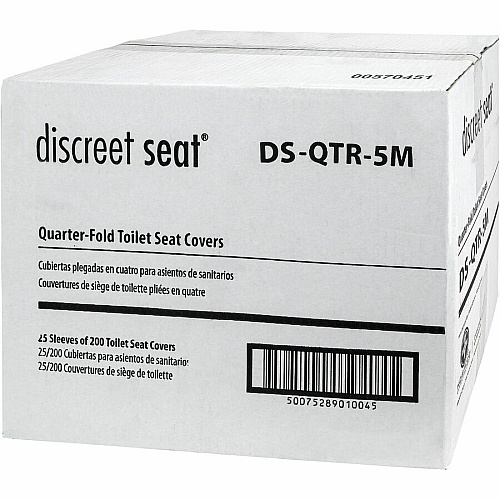 HOSPECO Recycled Paper Toilet Seat Covers (DSQTR5M)