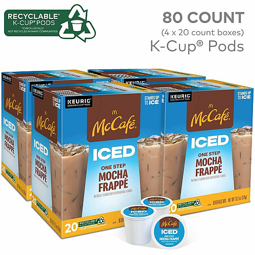 McCafe K-Cup Iced One-Step Mocha Frappe (9845CT)
