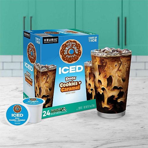 McCafe K-Cup Iced Duos Cookies & Caramel Coffee (9881CT)