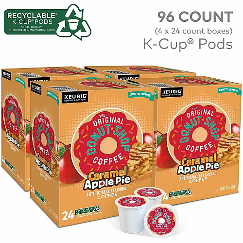 The Original Donut Shop K-Cup Caramel Apple Pie Coffee (8101CT)