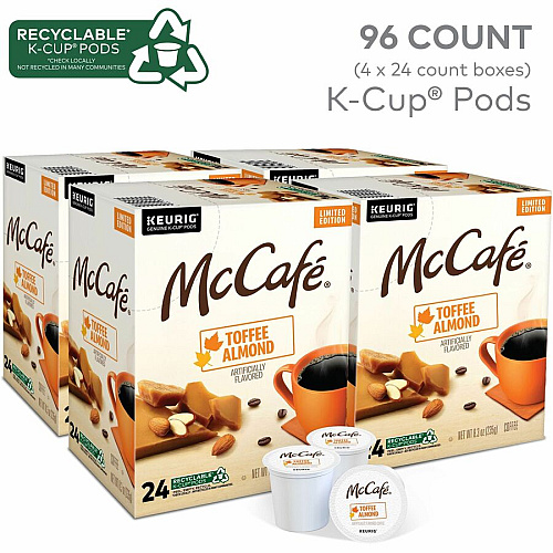 McCafe K-Cup Toffee Almond Coffee (9189CT)