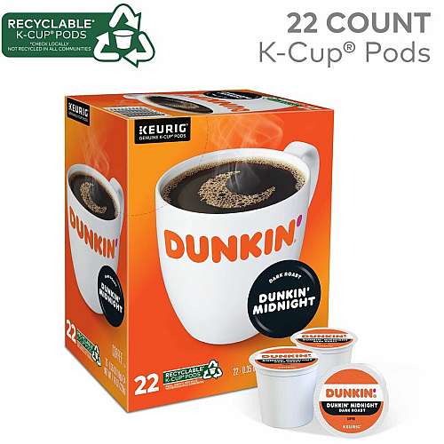 Dunkin' K-Cup Midnight Coffee (0316CT)